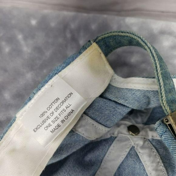 Mount Rushmore Vintage Light Denim Buckle Cap - Picture 10 of 14